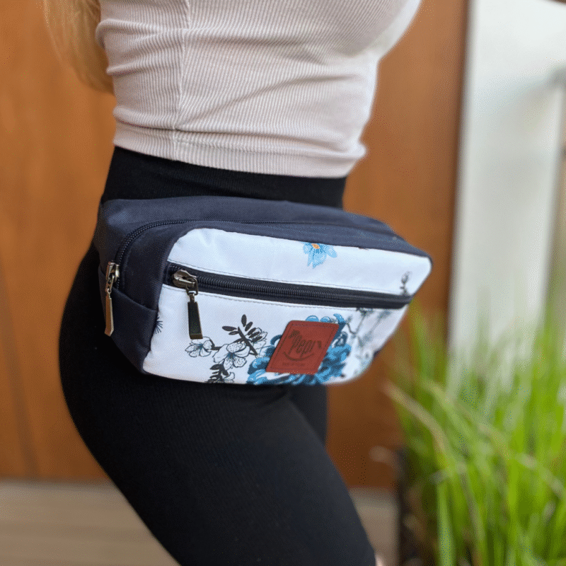 Saszetka Nerka Wodoodporna Chabry Navy blue - obrazek 4