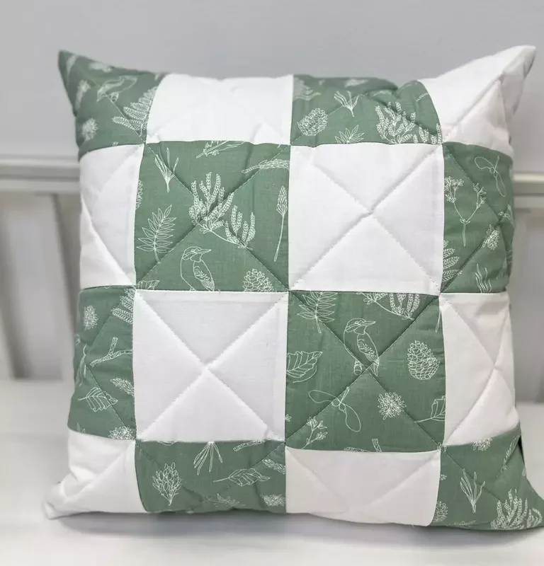 UNIKAT***Poszewka na poduszkę patchwork 40×40 Spring Paradise