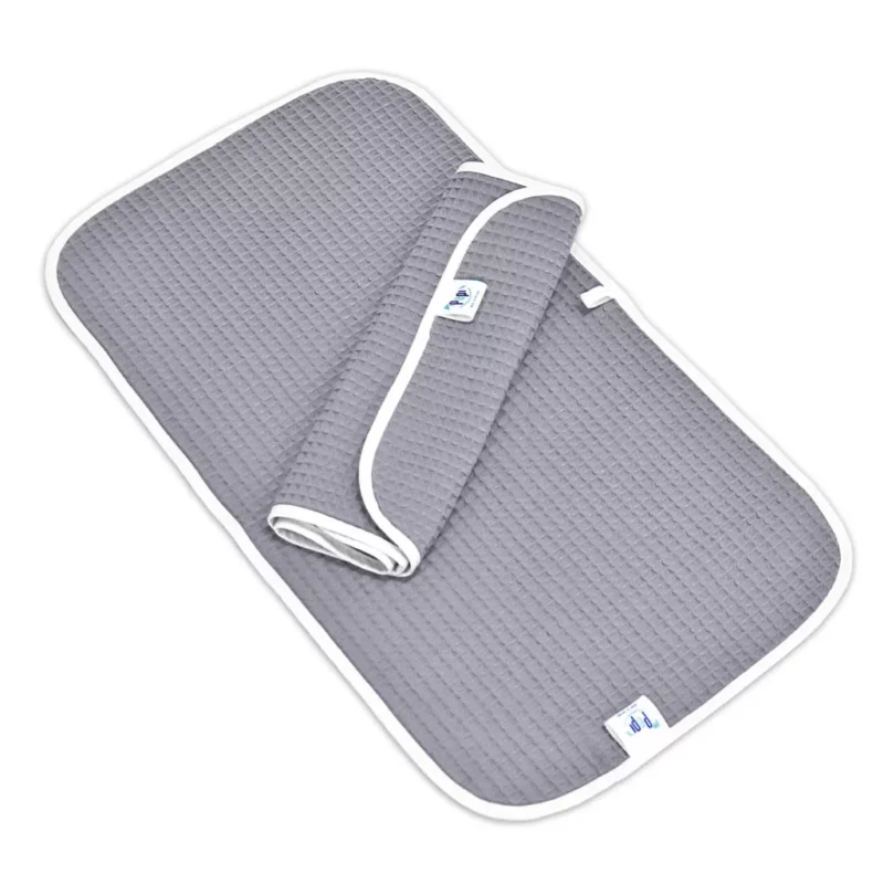 Zestaw kąpielowy ręcznik z kapturem i 2 małe ręczniki Summer Wind Grey - obrazek 3