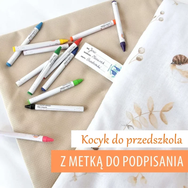 Kocyk bawełniany 100×135 z wypełnieniem Magic Space velvet jeans - obrazek 2