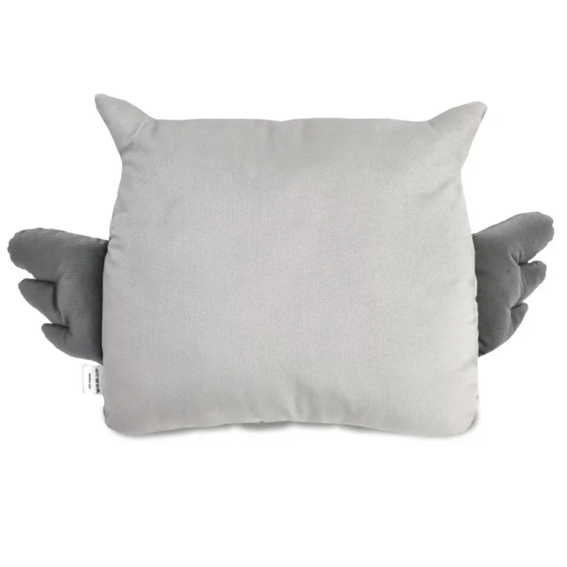 Poduszka SOWA light grey - obrazek 2