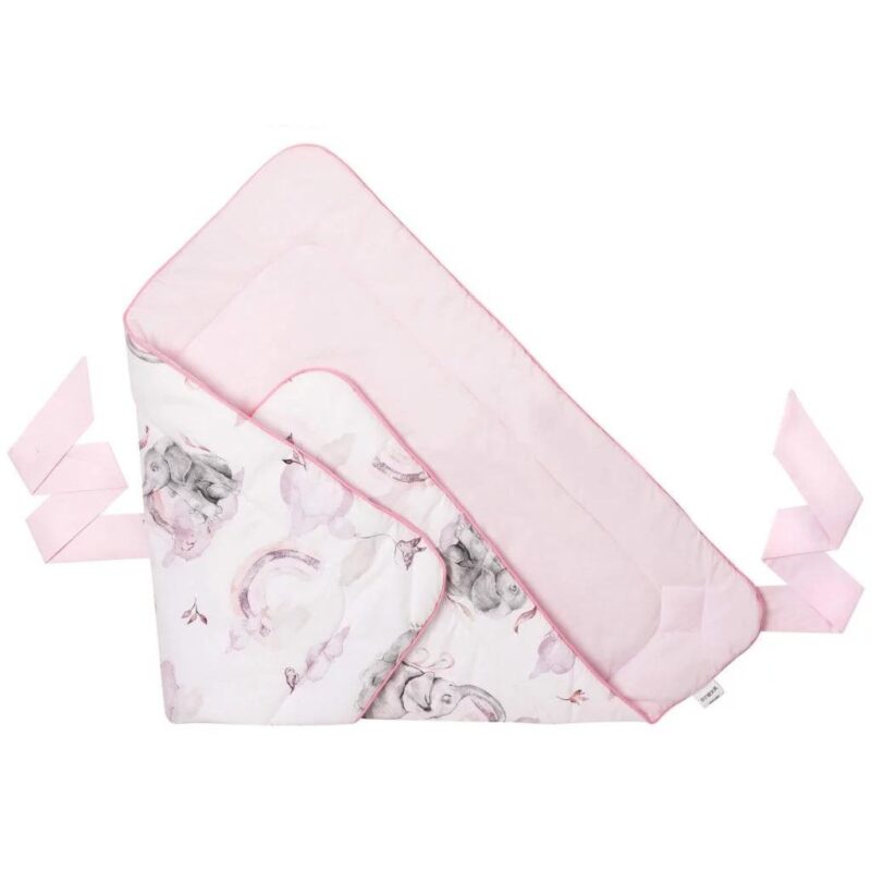 Rożek otulacz - Eledreams Pink - bawełna - obrazek 2