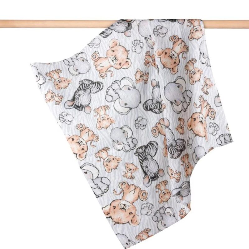 Pielucha tetrowa 70×80 Safari