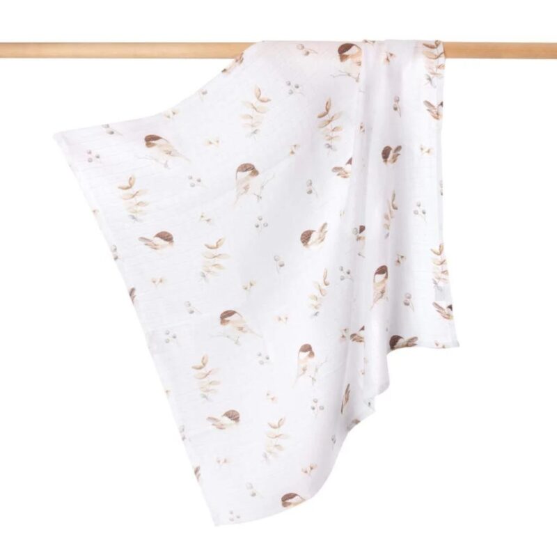 Pielucha tetrowa 70×80 Lovely Bird