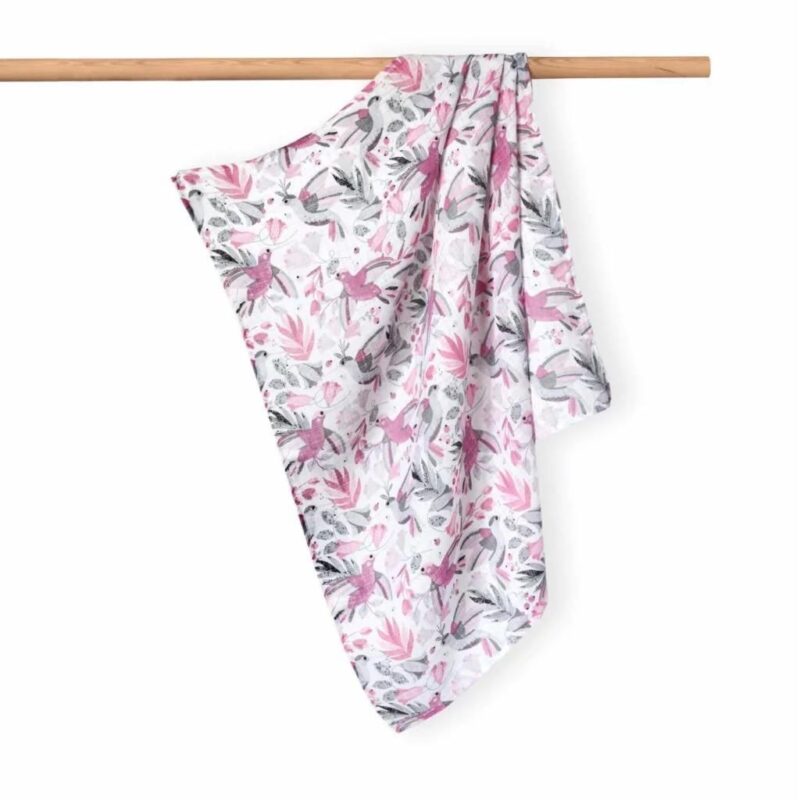 Pielucha tetrowa 70×80 hummingbird