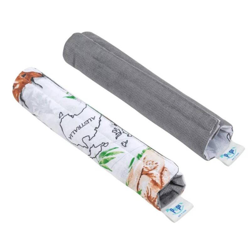 Wkładka do spacerówki - zestaw 5w1 - Wild Land - bawełna/velvet - obrazek 5