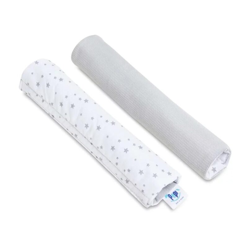 Wkładka do spacerówki - zestaw 5w1 - Grey Galaxy - bawełna/velvet - obrazek 3