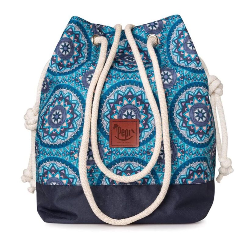 Torebka worek - Mandal Blue