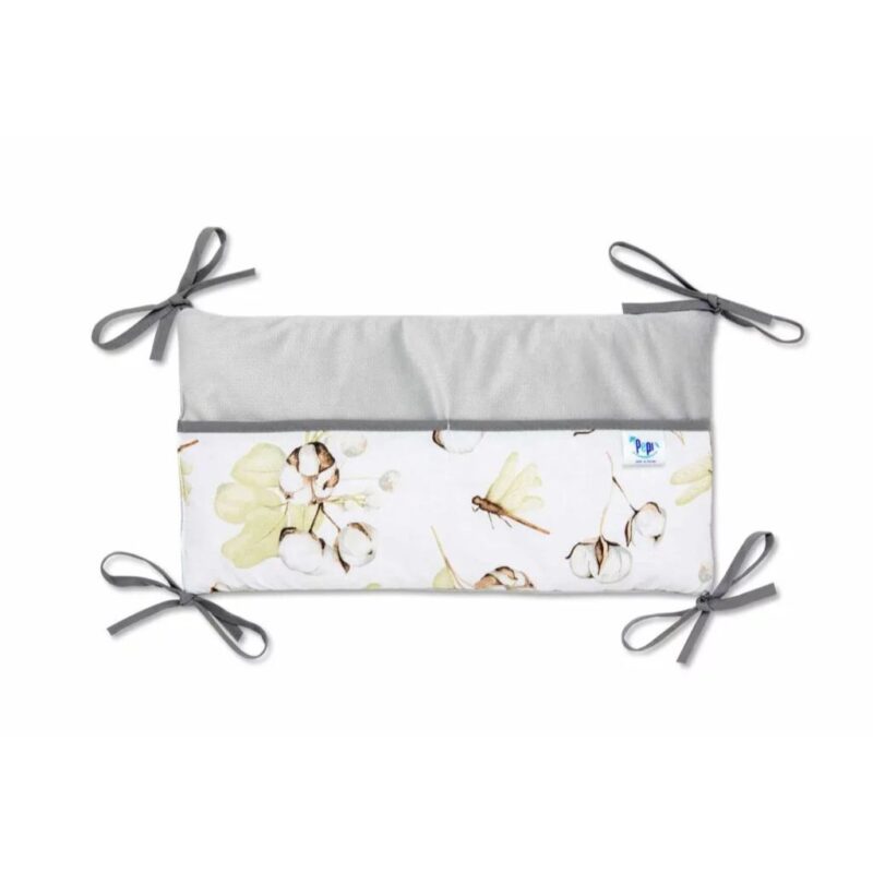 Bawełniany organizer do łóżeczka 42×22 Boho Dreams z velvetem