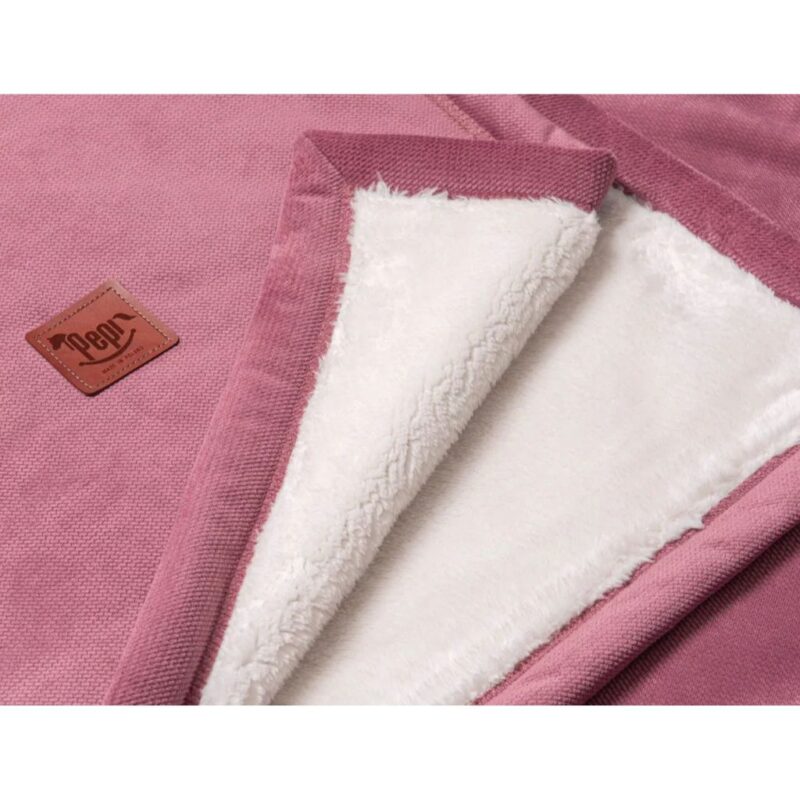 Koc 140×200 Royal Comfort Old Rosa - obrazek 3