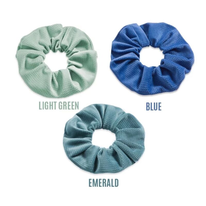 Gumka do włosów Scrunchie z velvetu (zestaw 2)