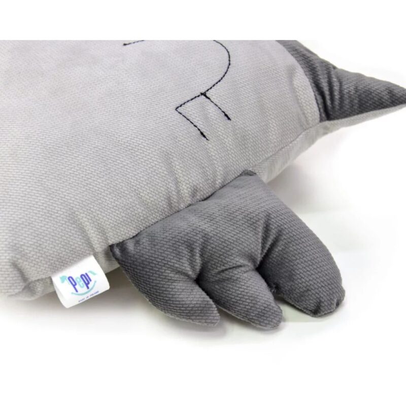 Poduszka SOWA light grey - obrazek 3