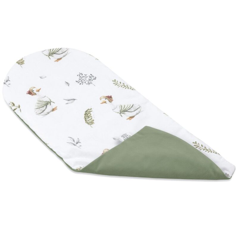 Wyprawka niemowlęca 5-elementowa - Lady Goose sage - bawełna/velvet - obrazek 5