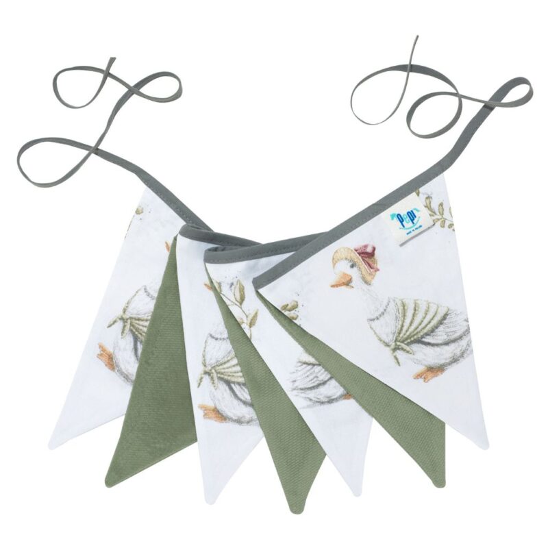 Girlanda Lady Goose z velvetem sage