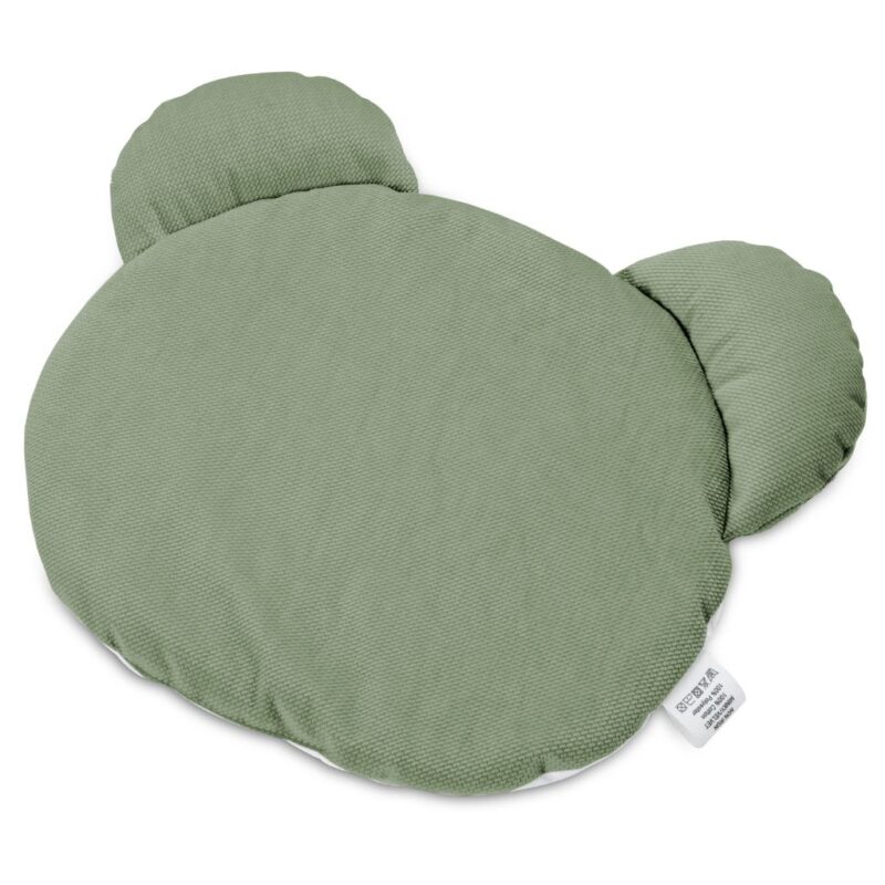 Poduszka płaska MIŚ Lady Goose z velvetem sage - obrazek 2
