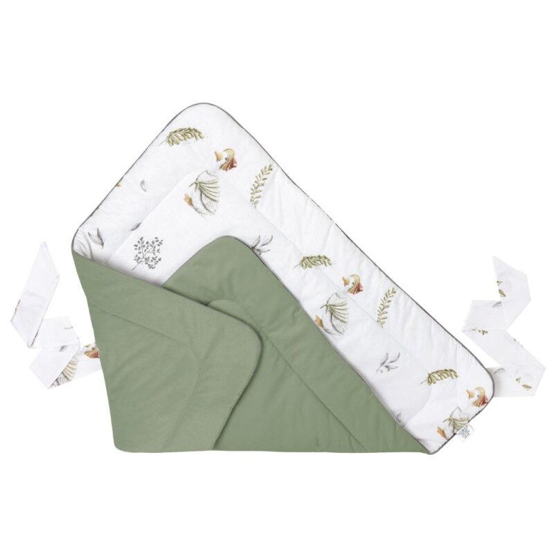 Wyprawka niemowlęca 6-elementowa - Lady Goose sage - bawełna/velvet - obrazek 9