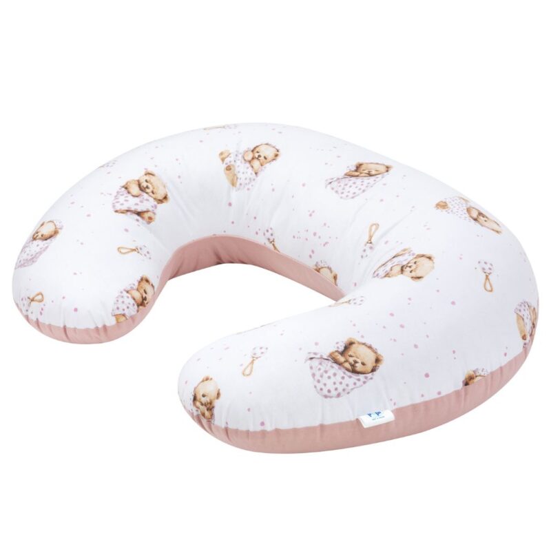 Poduszka do karmienia ROGAL White Sleeping Teddy Bear