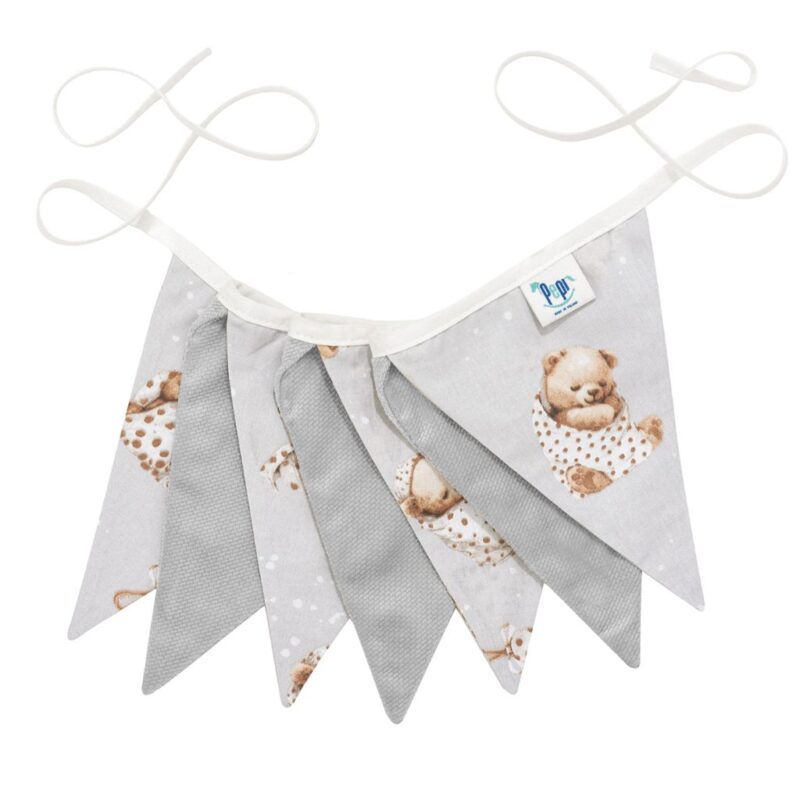 Girlanda Sleeping Teddy Bear z velvetem