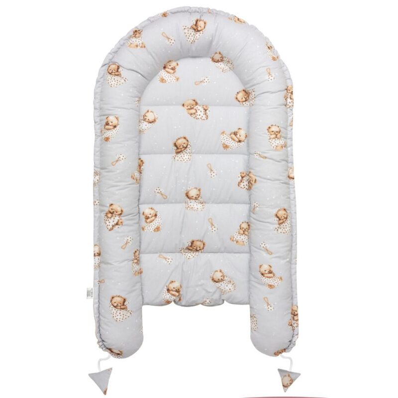 Kokon - Sleeping Teddy Bear - bawełna/velvet - obrazek 4