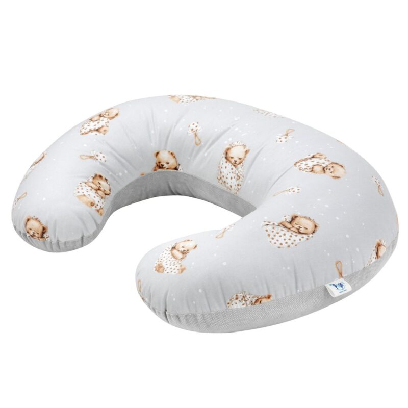 Poduszka do karmienia ROGAL Sleeping Teddy Bear z velvetem