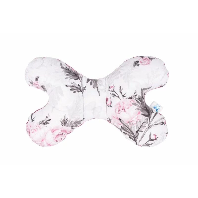 Wyprawka niemowlęca 6-elementowa - Pink Flowers - bawełna - obrazek 7