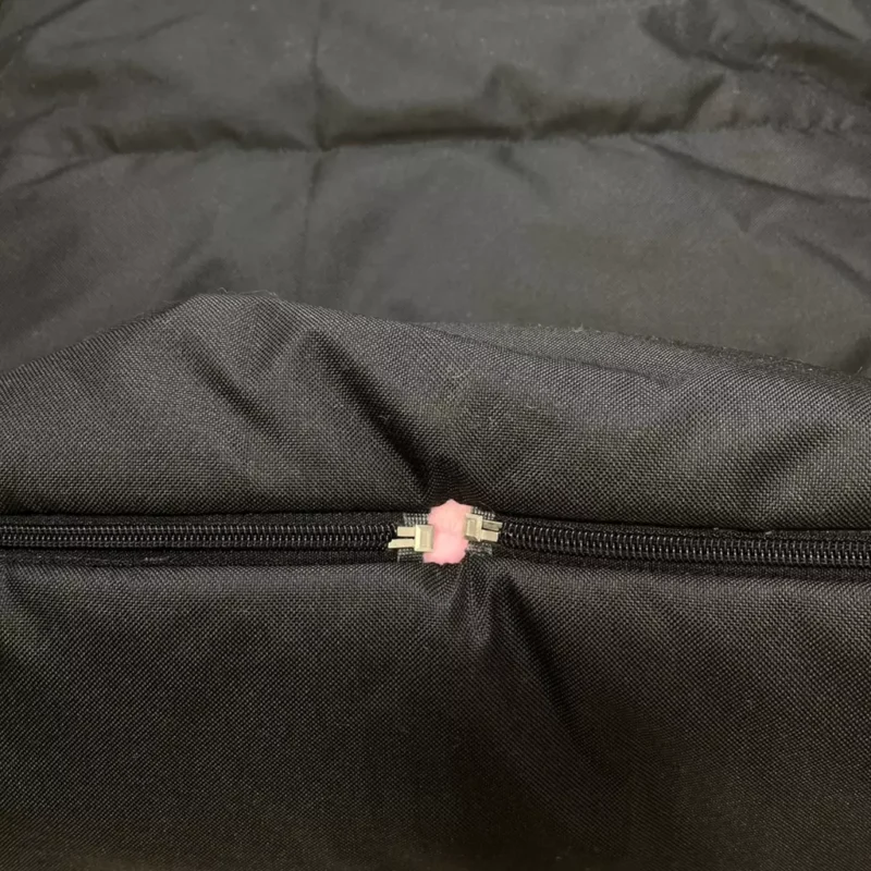 UNIKAT***Śpiworek zimowy candy pink do wózka MEDIUM black - obrazek 3
