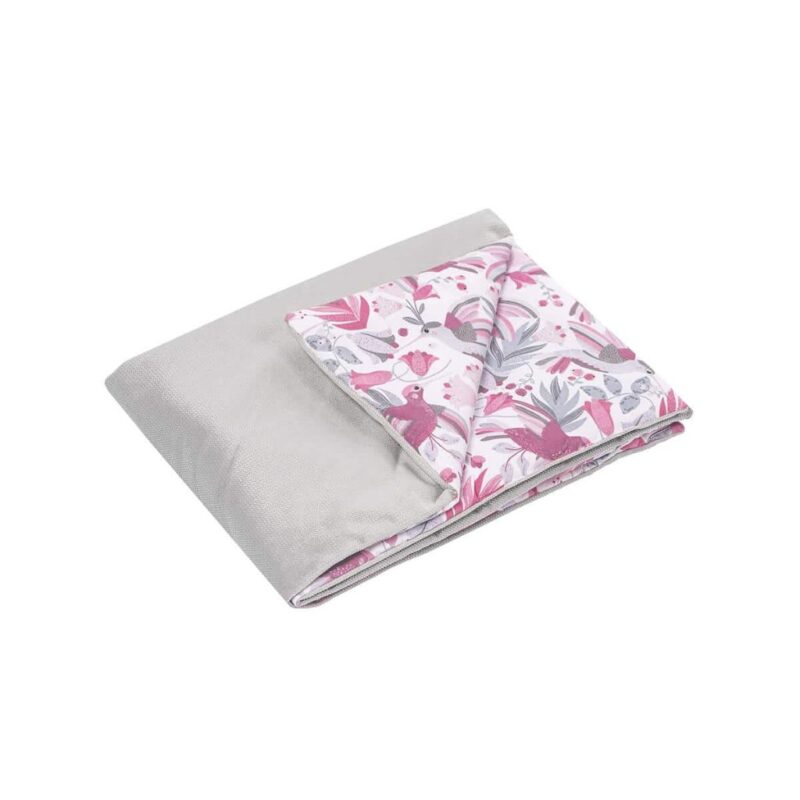Wyprawka niemowlęca 5-elementowa - Hummingbird grey - bawełna/velvet - obrazek 5