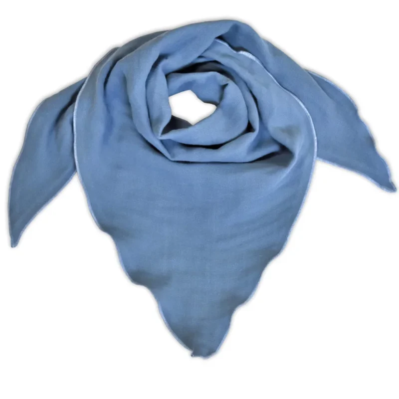 Muślinowa apaszka blue