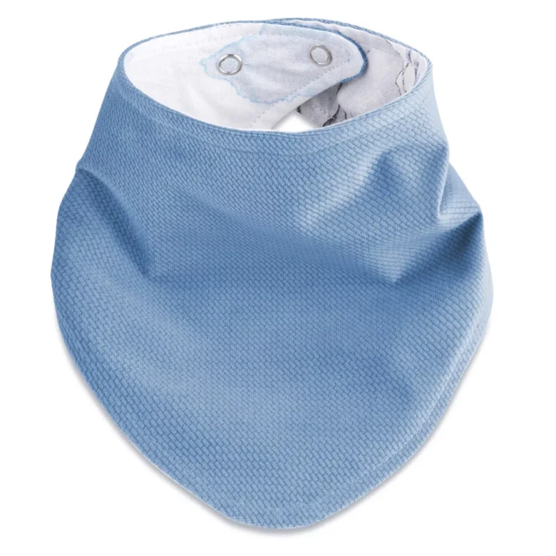 Apaszka dwustronna Eledreams Blue z velvetem - obrazek 2