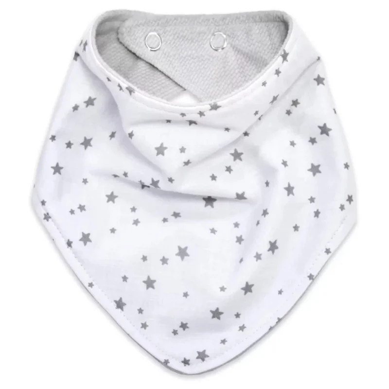 Apaszka dwustronna Grey Galaxy z velvetem
