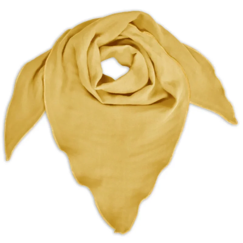 Muślinowa apaszka yellow