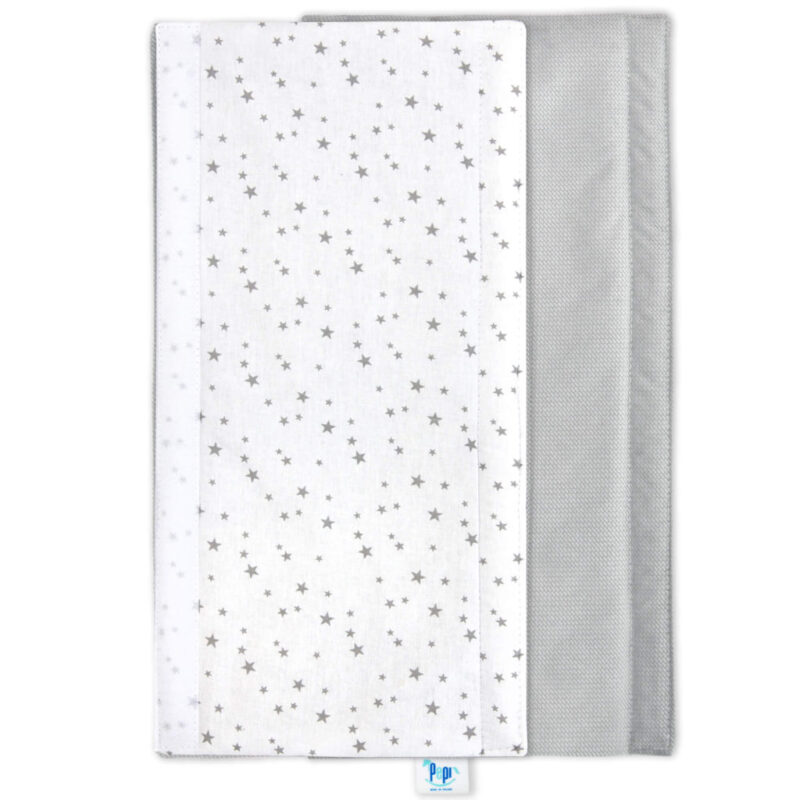 Ochraniacz na pałąk do wózka spacerowego Grey Galaxy z velvetem - obrazek 2