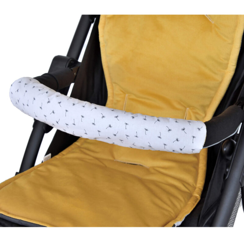 Ochraniacz na pałąk do wózka spacerowego Indian Summer z velvetem