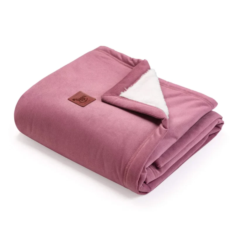 Koc dla dziecka 100×140 Royal Comfort Old Rosa