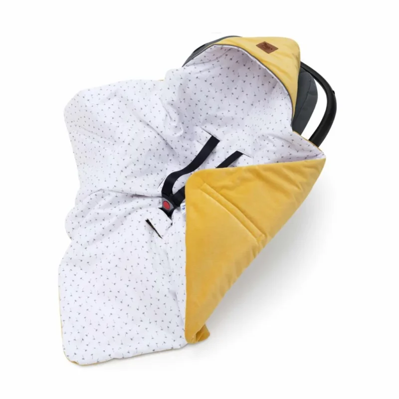 OUTLET***Kocyk do fotelika samochodowego Indian Summer z velvetem (283)