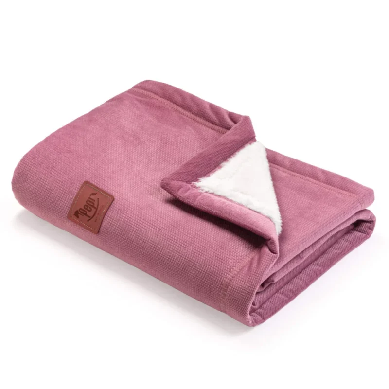Koc dla niemowlaka 70×100 Royal Comfort Old Rosa