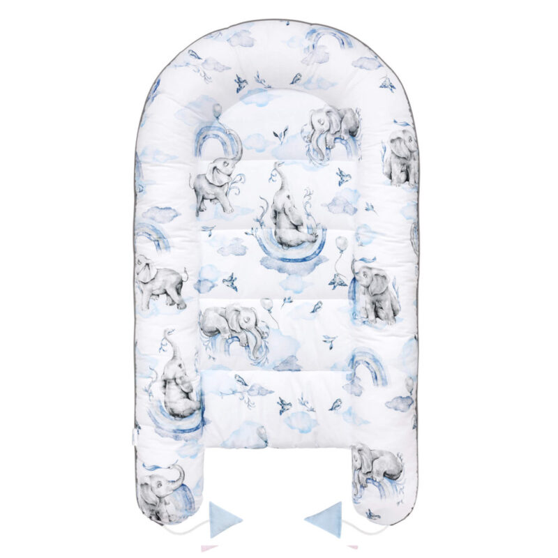 OUTLET***Kokon - Eledreams Blue - bawełna (412) - obrazek 2