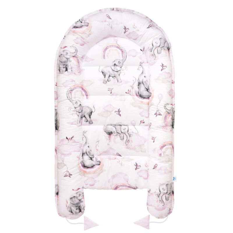 Komfortowy dwustronny kokon - Eledreams Pink - obrazek 3