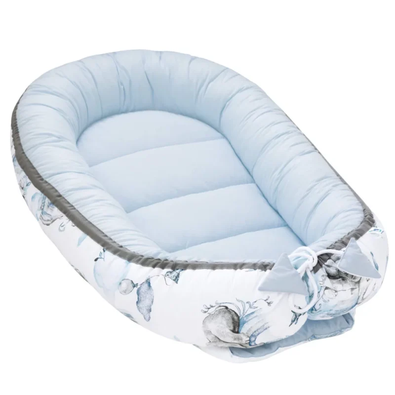OUTLET***Kokon - Eledreams Blue - bawełna (412) - obrazek 4
