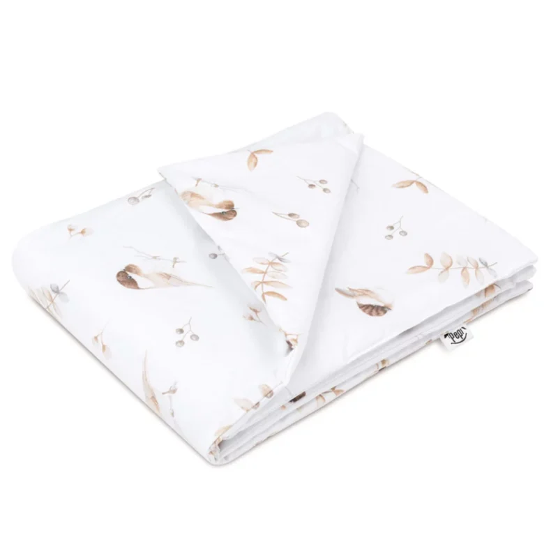 OUTLET***Kołderka 75×100 - Lovely Bird - bawełna (437)