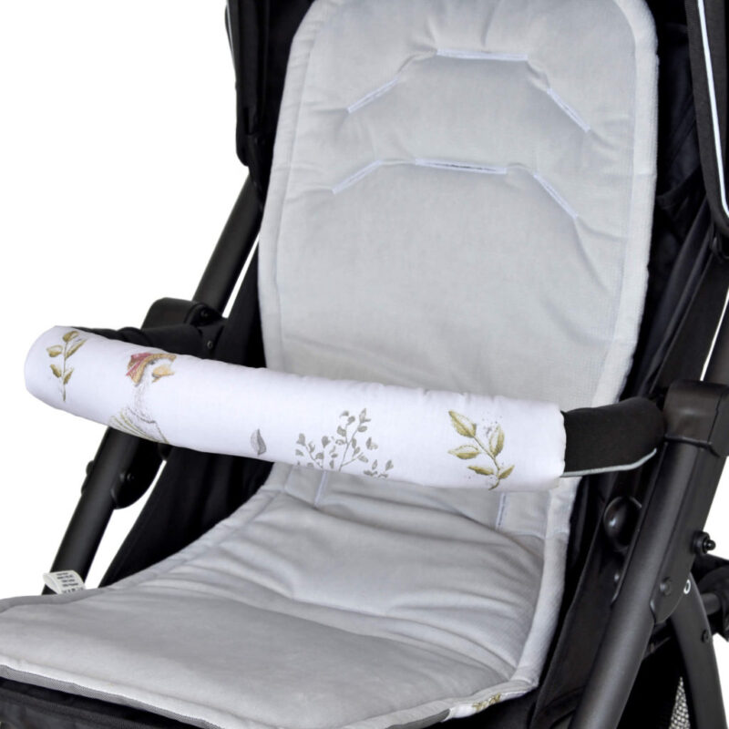 Ochraniacz na pałąk do wózka spacerowego Lady Goose z velvetem