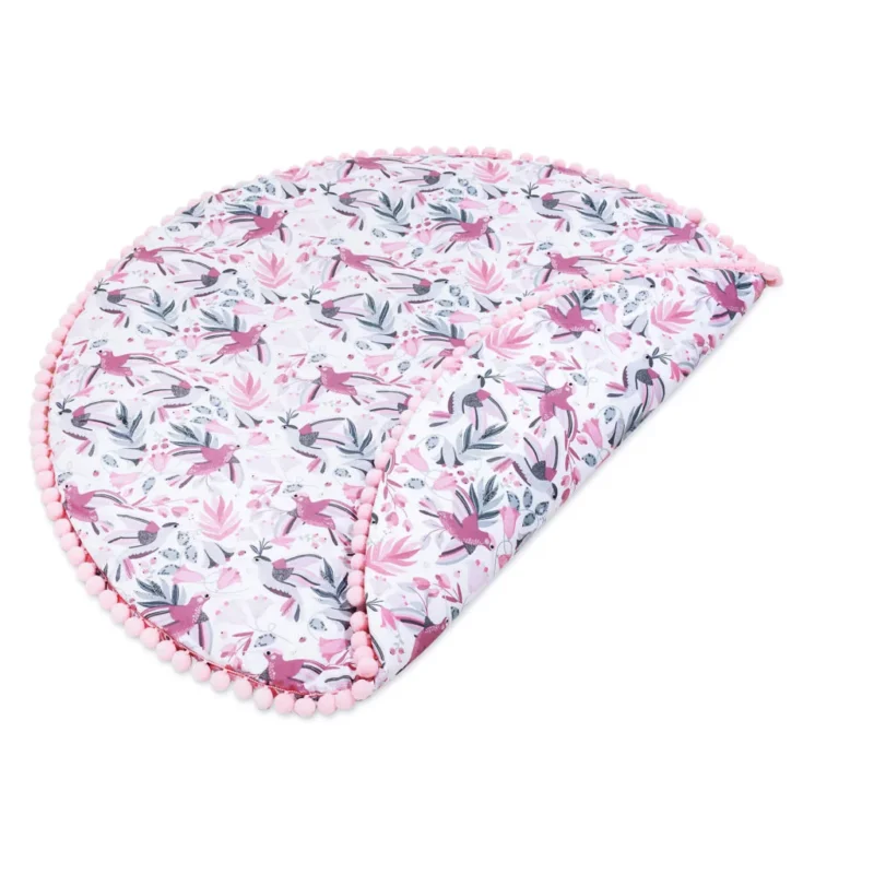 Mata do zabawy z pomponami Hummingbird Pink - obrazek 2