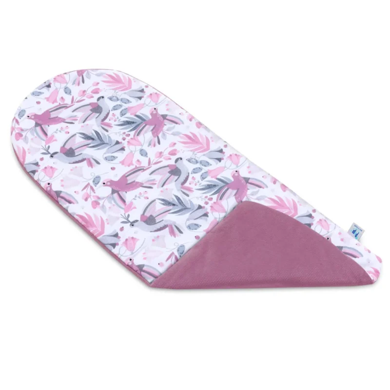 Materac do kokonu Hummingbird z velvetem old rosa