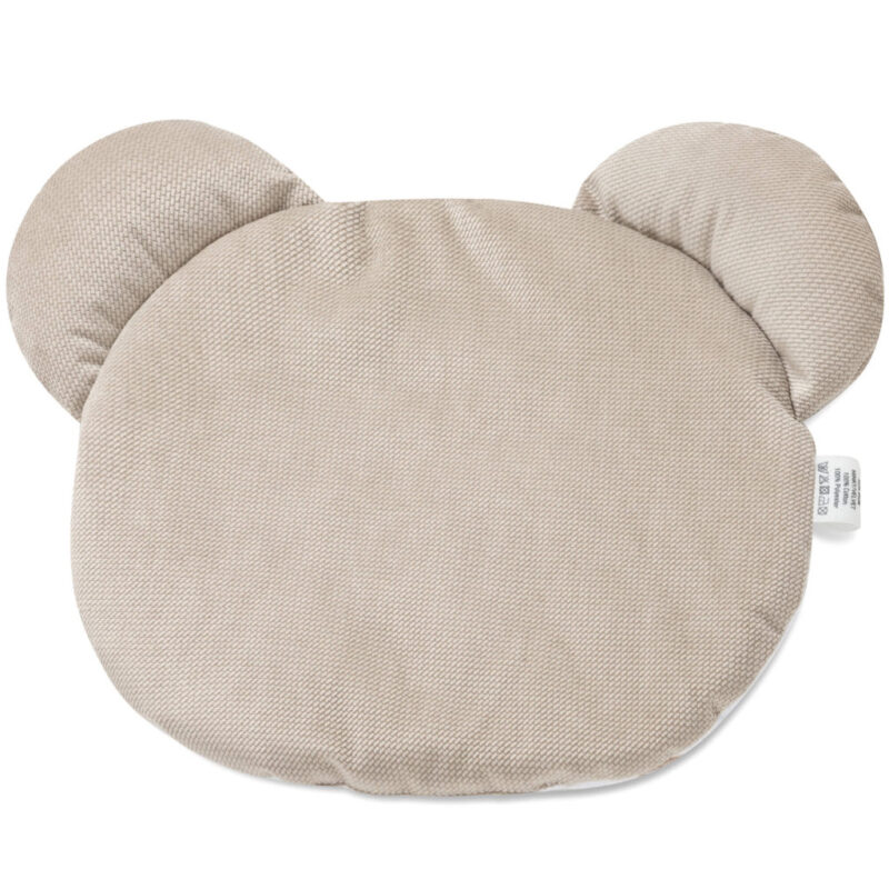 Poduszka Muślinowa Miś Premium Sweet Teddy velvet cappucino - obrazek 2