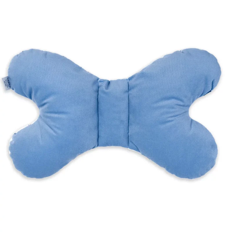 Poduszka MOTYLEK Eledreams Blue z velvetem - obrazek 2