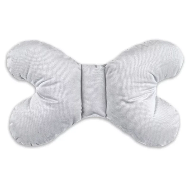 Poduszka MOTYLEK Safari z velvetem grey - obrazek 2
