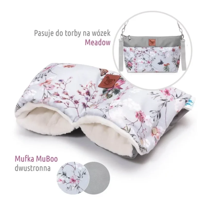 Mufka do wózka MuBoo – Meadow - obrazek 2