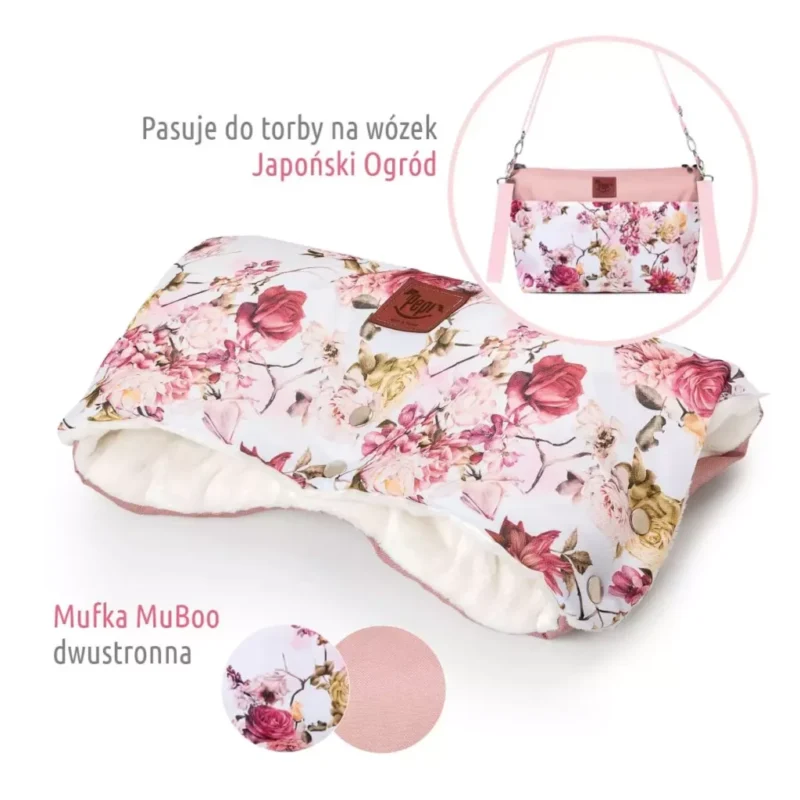 Mufka do wózka MuBoo – Japoński Ogród - obrazek 2