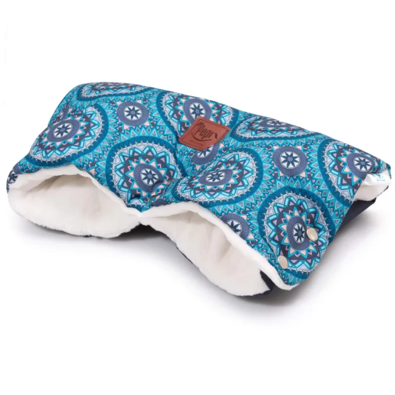 Mufka do wózka MuBoo – Mandal blue
