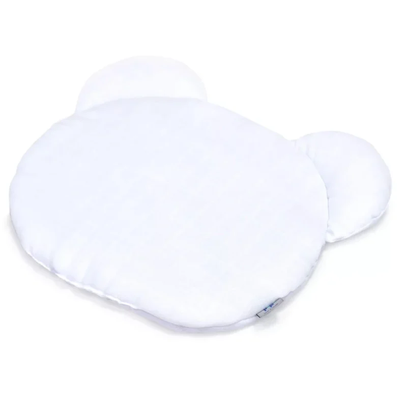 Kocyk muślinowy z poduszką MIŚ White - obrazek 2